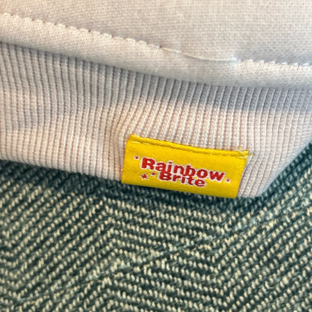 Rainbow Brite Pink Dog Hooded Sweatshirt Pet Hoodie Size Large- NWT - Picture 6 of 13